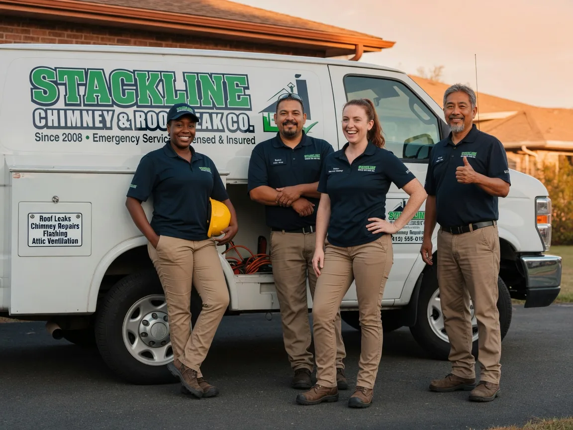 Chimney flashing repair company in Canton, ME